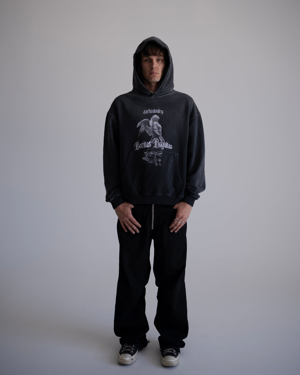 Sun Faded Angel x Veritas Aequitas Hoodie