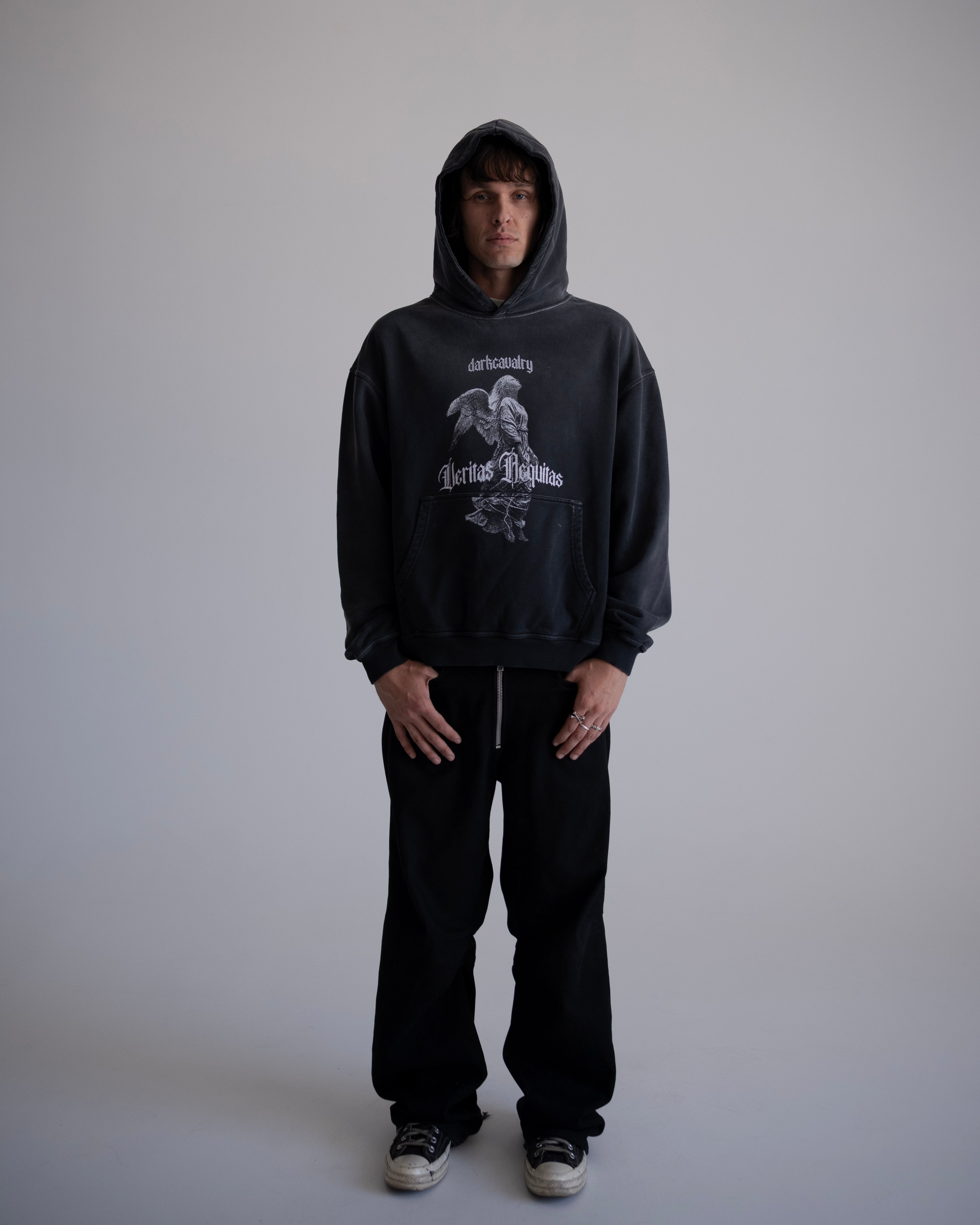 Sun Faded Angel x Veritas Aequitas Hoodie