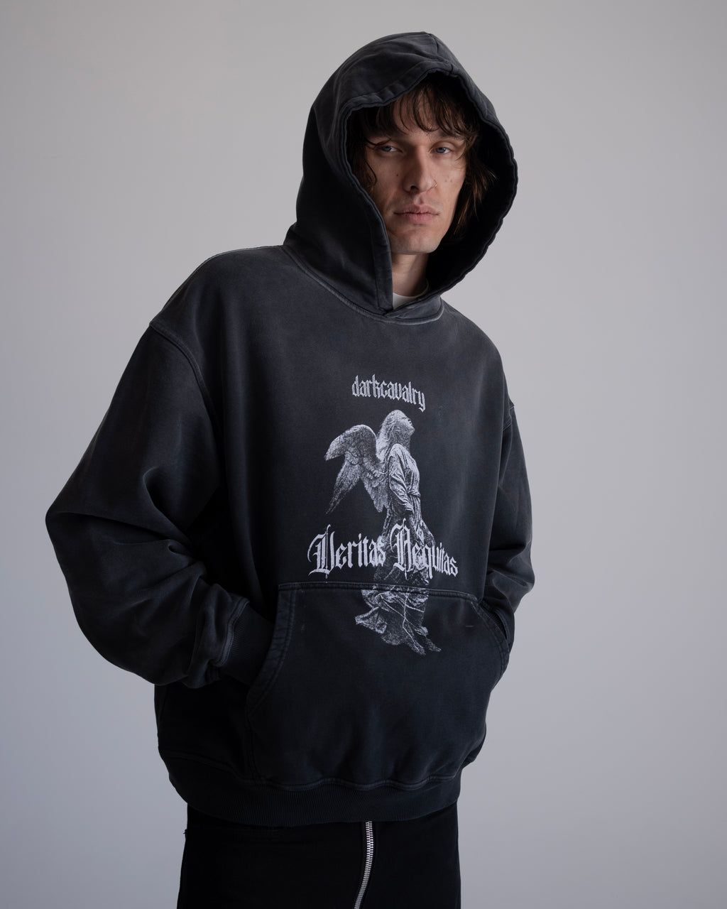 Sun Faded Angel x Veritas Aequitas Hoodie